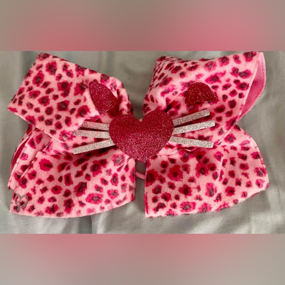 Pink Cheetah JoJo Siwa Bow